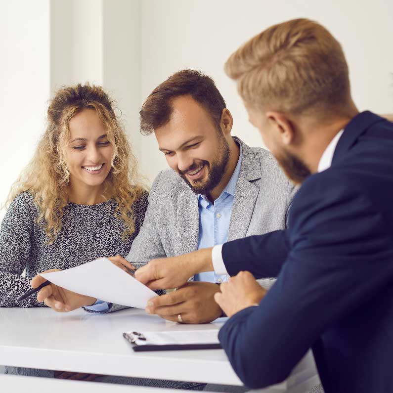Rendez-vous d'un courtier avec ses clients